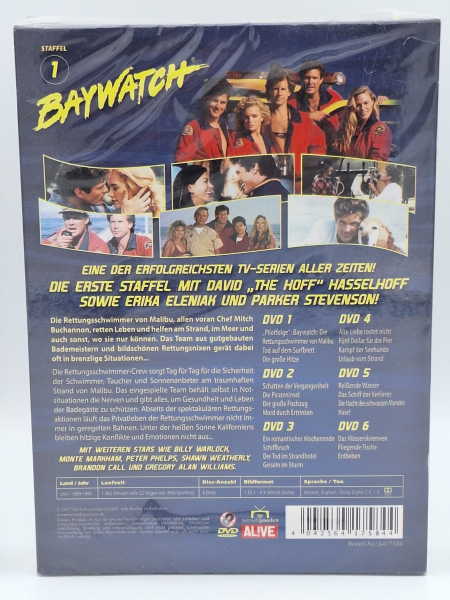 Baywatch: Die Rettungsschwimmer von Malibu - Staffel 1 - NEU